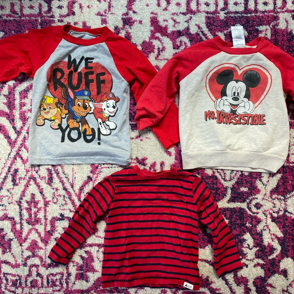 Boys Valentines lot - Size 2T